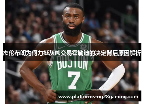 杰伦布朗为何力挺灰熊交易霍勒迪的决定背后原因解析